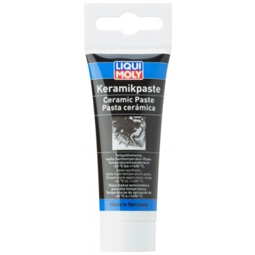 LIQUI MOLY PASTA CERAMICZNA DO ŚWIEC WTRYSKIWACZY HAMULCÓW 50ML DO 1400ST.C