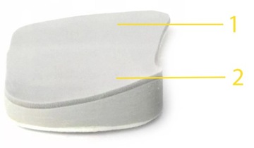 Стельки супинирующие ортопедические Memo серые - №24