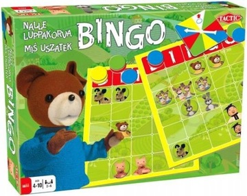 Miś Uszatek gra Junior Bingo dla dzieci 4+