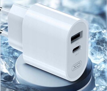 СЕТЕВОЕ ЗАРЯДНОЕ УСТРОЙСТВО USB + USB-C SAMSUNG XIAOMI