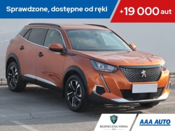 Peugeot 2008 II SUV 1.2 PureTech 100KM 2020 Peugeot 2008 1.2 PureTech, Salon Polska