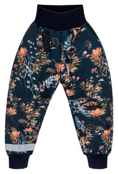 БРЮКИ SOFTSHELL OUTDOOR RAW БРЮКИ экоодежда PL wild flowers, размер 110