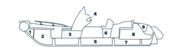 GRAND Golden Line G580 RIB Ponton Лодзь Моторная лодка