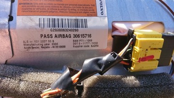 KOMPLET AIRBAG MODUL PÁSY ULOŽENÍ VOLVO S40 V50