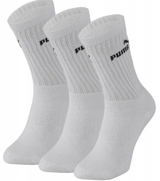 Skarpetki Puma Crew Sock 3 pack białe r. 43-46