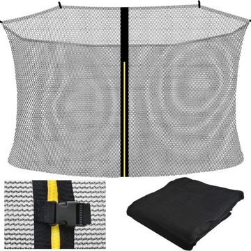 Siatka Wewnętrzna Do Trampoliny 396-404 13ft 8słup