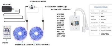 WIFI Magic RGB WS2811 WS2812B Цифровой контроллер D
