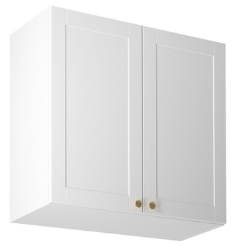 Meble szafka górna 80 cm kuchnia Linea G80 BIAŁA