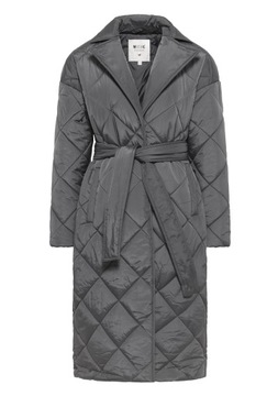 PŁASZCZ DAMSKI PIKOWANY MUSTANG SZARY HEATHER L