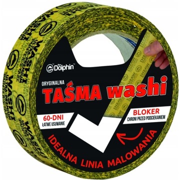 TAŚMA MALARSKA WASHI BLUE DOLPHIN 23MM X 25M