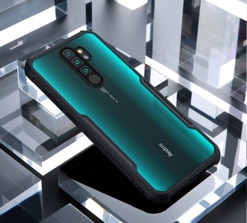 Бронированный чехол Beetle для Redmi Note 8 Pro + стекло 5D