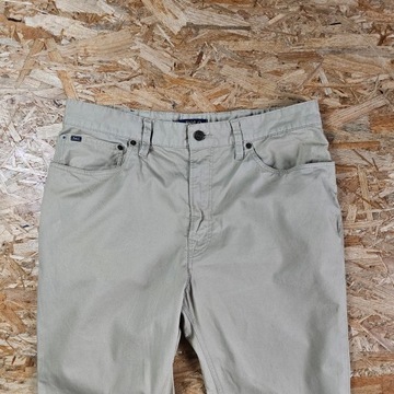 Spodnie Bawełniane Chinos RALPH LAUREN Casual Męskie Eleganckie 36x32