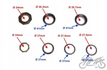 КОМПЛЕКТ ПОДШИПНИКОВ РУЛЕВОГО КОЛЕСА KOS