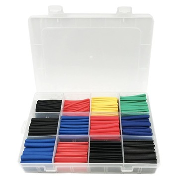 ТЕРМОУСАДОЧНЫЕ ТРУБКИ ФУТБОЛКА 850 ШТ. В КОРОБКЕ 12