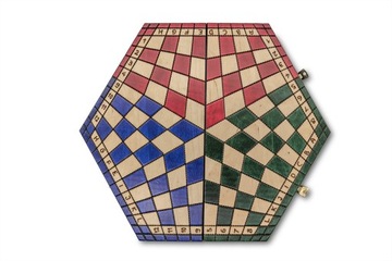 Шахматы для трех игроков, малые трехцветные/шахматы на троих Журек Шахматы