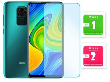 SZKŁO HARTOWANE OCHRONNE PŁASKIE SZYBKA OCHRONA EKRANU do REDMI NOTE 9