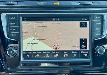 Volkswagen Touran III 2.0 TDI 150KM 2016 Volkswagen Touran 2.0 TDI CR TOP LED DSG Nvi kamera PDC Highline Panorama, zdjęcie 17