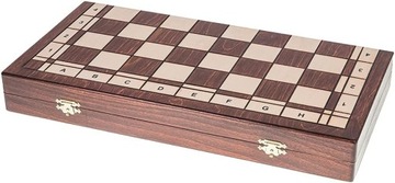SQUARE - Szachy drewniane Turniejowe Nr 4 Classic - Szachownica &