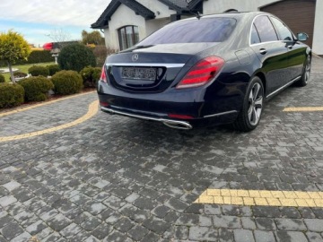 Mercedes Klasa S W222 Limuzyna Facelifting 4.0 560 469KM 2020 Mercedes-Benz Klasa S W222 S 560 LONG Sprowadzony z NIEMIECZarejestrowany, zdjęcie 9