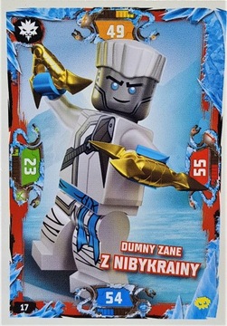 LEGO NINJAGO - KARTA Seria 5 nr 017