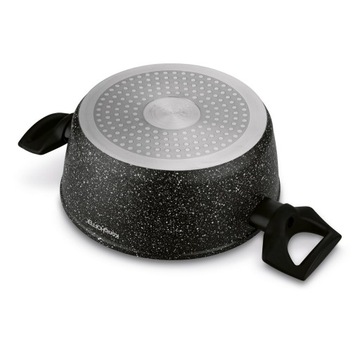 НАБОР КАСТРОЕК Durable, набор из 4 МРАМОРНЫХ КОРЗИН, ИНДУКЦИОННЫЙ, с антипригарным покрытием.