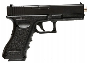 ЦЕЛЬНОМЕТАЛЛИЧЕСКИЙ ПИСТОЛЕТ С BB, КОПИЯ ASG 6 мм шарики + мишени