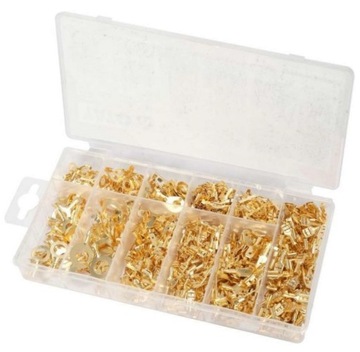 YATO ZŁĄCZA ELEKTRYCZNE SAMOCHODOWE ZESTAW MIX 750