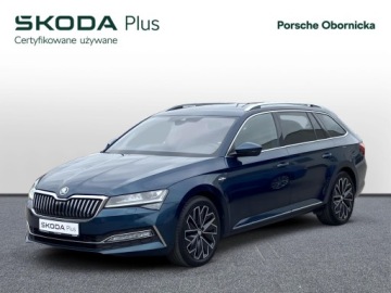 Skoda Superb III Kombi Facelifting 2.0 TDI SCR 150KM 2022 Skoda Superb L&amp;K ! Podgrzewane fotele ! Kamera cof