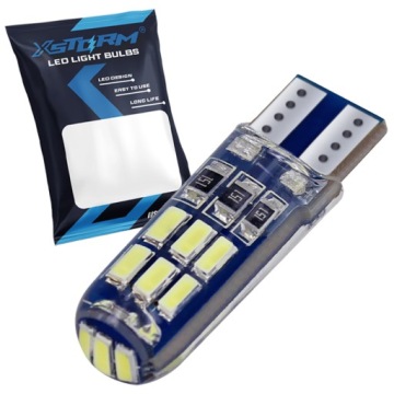 ŻARÓWKA LED W5W T10 POSTOJÓWKA 8000K BLUE WHITE