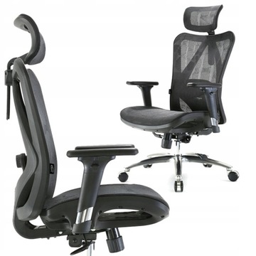Fotel Ergonomiczny *ULGA DLA KRĘGOSŁUPA*do 150 KG* Krzesło biurowe obrotowe