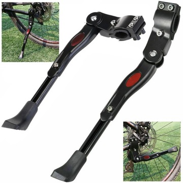 FOXNOVO UNIWERSALNA REGULOWANA PODSTAWKA BOCZNA ZE STOPU ALUMINIUM ROWER SZ
