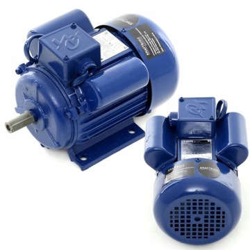ОДНОФАЗНЫЙ ЭЛЕКТРОДВИГАТЕЛЬ 230В 2810ОБ/МИН 1.1КВТ KRAFT&DELE ВАЛ 16мм