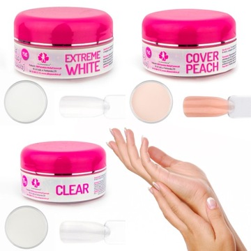 LARGE Набор для ногтей 3x15 г акриловой жидкой грунтовки