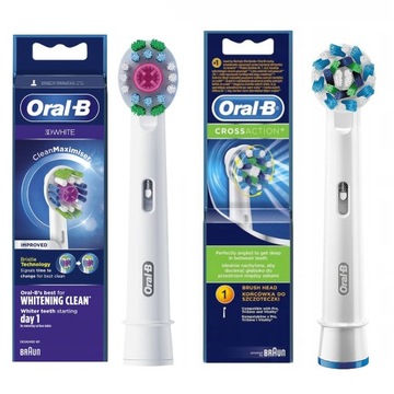 ORYGINALNE KOŃCÓWKI BRAUN CROSS ACTION 3D WHITE