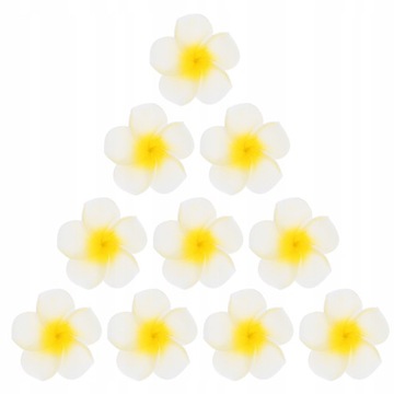 100 sztuk DIY kwiaty Plumeria na plażę DIY ślub