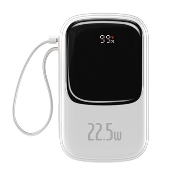 Baseus Power Bank 20000mAh Qpow Pro - USB + TypC - PD22,5W z kablem Typ C