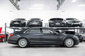 Mercedes Klasa S W222 Limuzyna 500 456KM 2015 Mercedes S 500 4Matic Long. Salon PL. Bezwypadkowy, zdjęcie 5