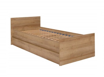 Кровать односпальная SIMPLE 80x200 ДУБ РИВЬЕРА