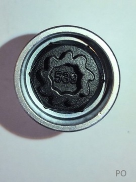 Adapter, śruba zabezpiecz., złodziejka VW wzór 39