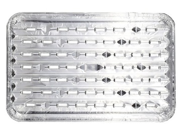 TACKI ALUMINIOWE NA/DO GRILLA ZESTAW 4 22x34CM