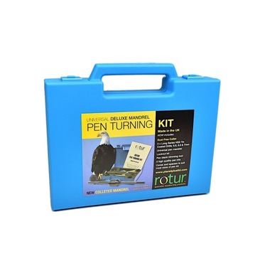 ZESTAW DO TOCZENIA DŁUGOPISÓW PIÓR Z MANDRELĄ NA TOKARCE DO DREWNA MK2