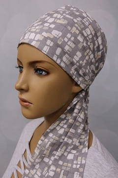 Chusta Carmen - bawełna Turban po chemii 5/19