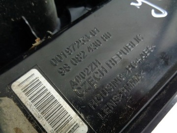 JUMPY III PROACE EXPERT ZAFIRA D SVĚTLO ZADNÍ PRAVÝ 9808243080