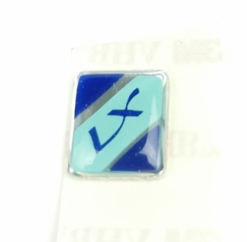 VESPA LX emblemat na chrom błotnika