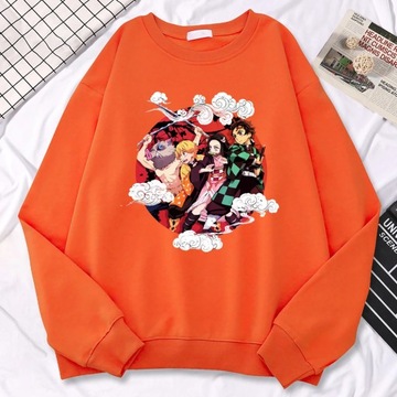 Simple Street Womens Pullovers Demon Slayer Family