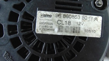 CITROEN C5 ALTERNÁTOR 9688085380