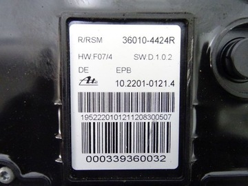 BRZDA RUČNÍ ELELKTRICKÝ RENAULT KOLEOS (2008-2015) 36010-4424R
