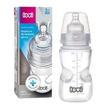 LOVI MEDICAL+ BUTELKA 250ml, SMOCZEK SUPERVENT 3m+
