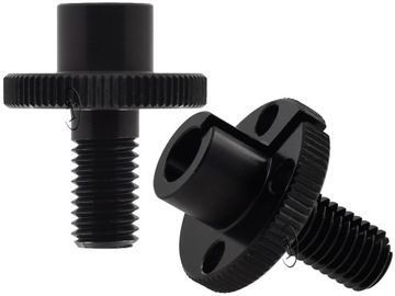 MOTOCYKLOWA ŚRUBA REGULACJI LINKI SPRZĘGŁA / DŹWIGNI 30mm M10 x 1,5 CZARNA