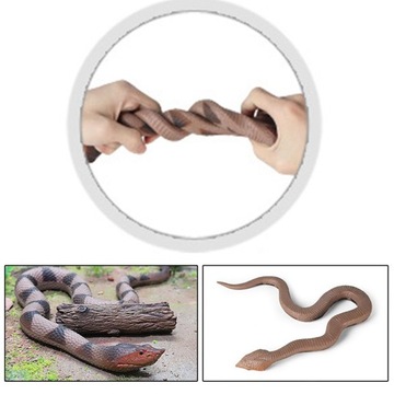 Реалистичная модель змеи, игрушка, страшная игрушка, игрушки для жизни, познавательные игрушки, модель животного